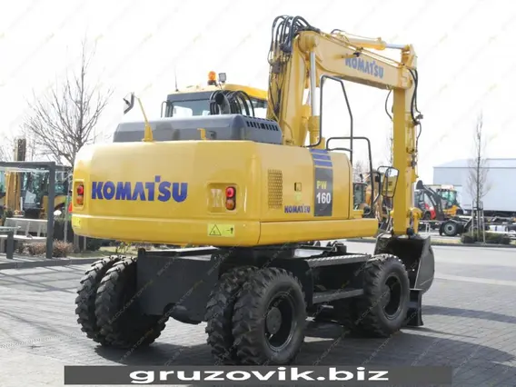 Экскаватор Komatsu PW160-7 2011 года б/у фото 16