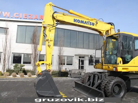 Экскаватор Komatsu PW160-7 2011 года б/у фото 24