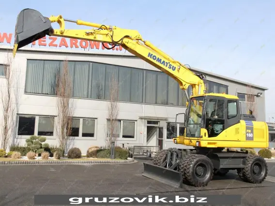 Экскаватор Komatsu PW160-7 2011 года б/у фото 25