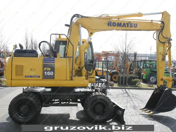 Экскаватор Komatsu PW160-7 2011 года б/у фото 6