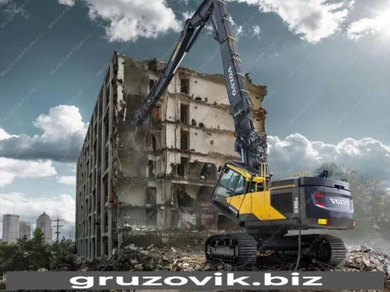 Экскаватор Volvo EC480DL 2014 года б/у фото 4