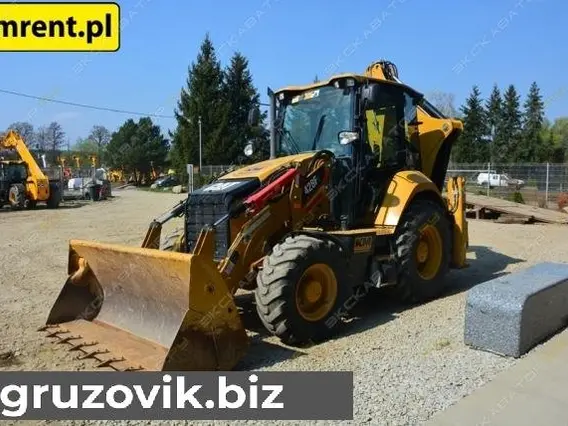 Экскаватор-погрузчик Caterpillar 428F 2015 года б/у фото 2