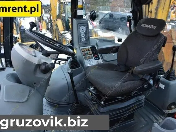 Экскаватор-погрузчик Komatsu WB93R 2011 года б/у фото 2