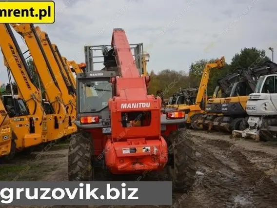 Телескопический погрузчик Manitou MT 1440 2007 года новый фото 4