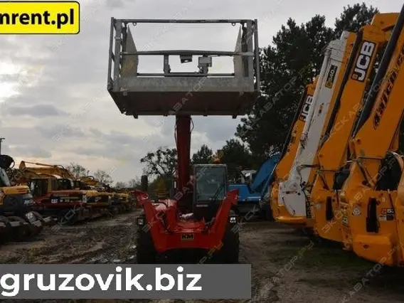 Телескопический погрузчик Manitou MT 1440 2007 года новый фото 6