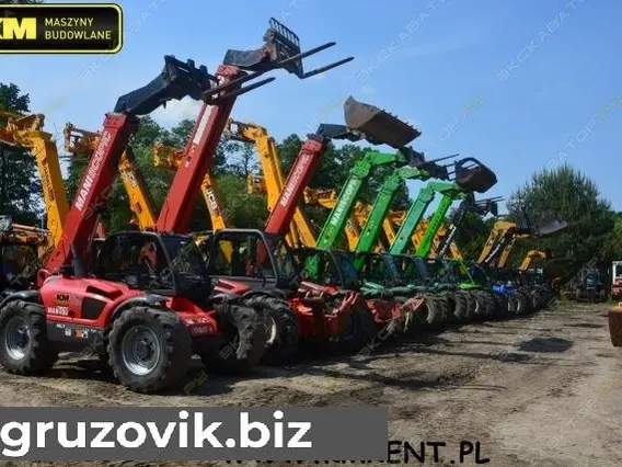 Телескопический погрузчик Manitou MT 1440 2007 года новый фото 8