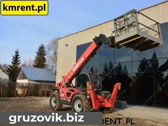 Телескопический погрузчик Manitou MT-X 1740 SLT 2007 года б/у фото 9