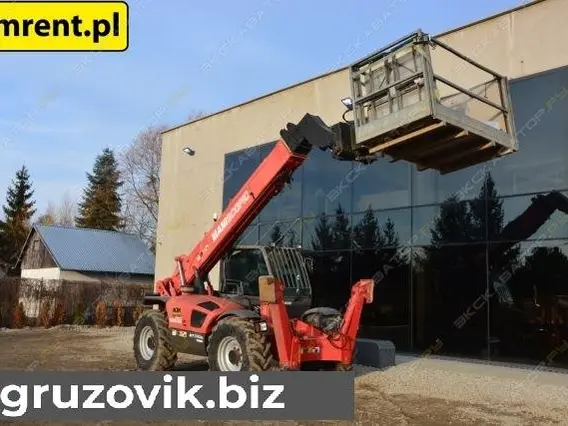 Телескопический погрузчик Manitou MT-X 1740 SLT 2007 года б/у фото 11