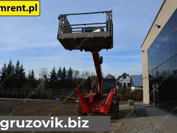 Телескопический погрузчик Manitou MT-X 1740 SLT 2007 года б/у фото 6