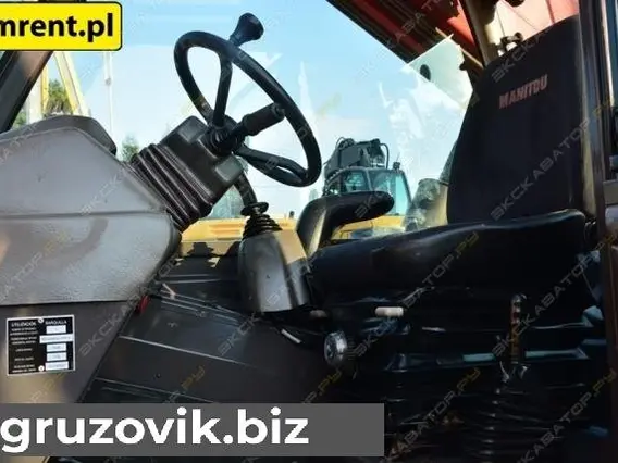 Телескопический погрузчик Manitou MT-X 1740 SLT 2007 года б/у фото 3