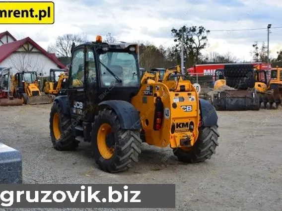 Телескопический погрузчик JCB LOADALL 531-70 2013 года б/у фото 4