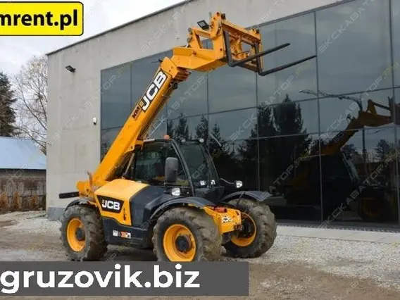 Телескопический погрузчик JCB LOADALL 531-70 2013 года б/у фото 8