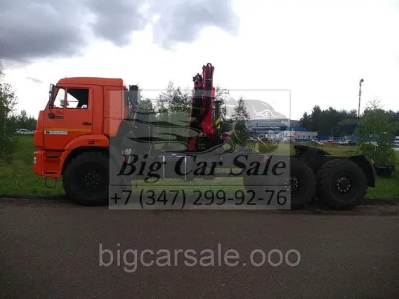 Тягач с КМУ Камаз 43118 2018 года новый фото 4