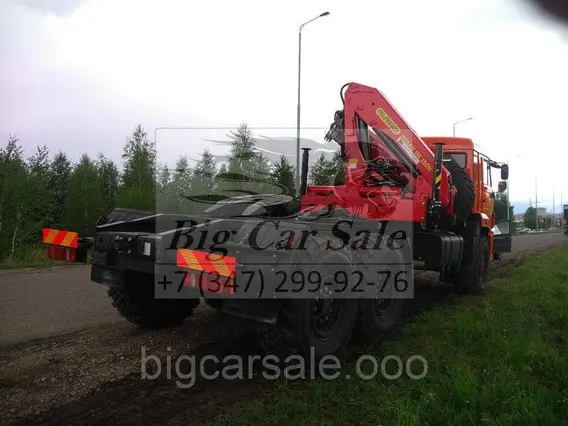 Тягач с КМУ Камаз 43118 2018 года новый фото 7