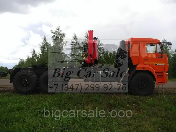 Тягач с КМУ Камаз 43118 2018 года новый фото 8