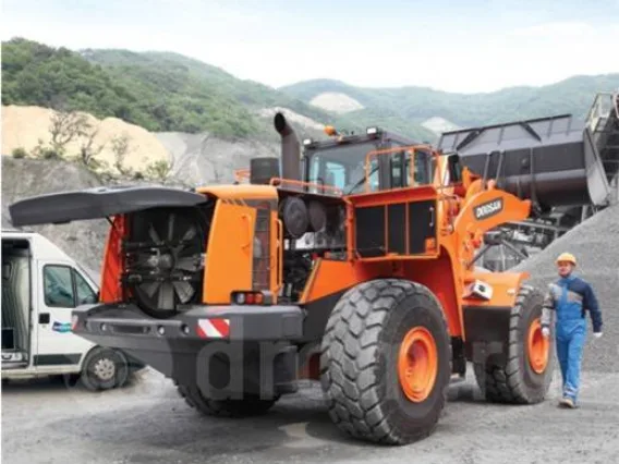 Фронтальный погрузчик Doosan DL 550А 2019 года б/у фото 4
