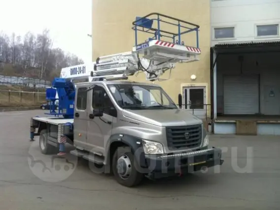 Автовышка газ С42R33 NEXT 2019 года б/у фото 2