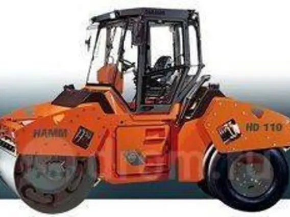 Дорожный каток Hamm HD 110K 2019 года б/у