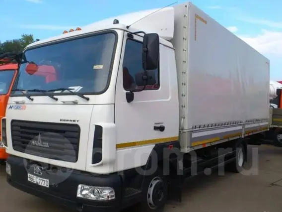 Тентованный грузовик МАЗ 4371P2-432 2019 года б/у