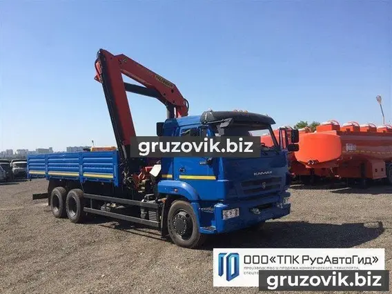 Самопогрузчик Камаз 65117 2018 года новый