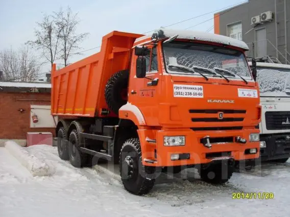 Самосвал Камаз 6522-6011-43 2019 года б/у фото 8