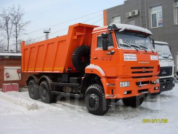 Самосвал Камаз 6522-6011-43 2019 года б/у фото 9
