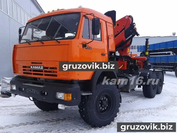 Тягач с КМУ Камаз 44108 2026 года новый фото 4