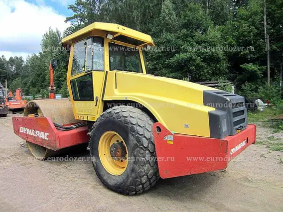 Дорожный каток Dynapac CA512D 2008 года б/у фото 4