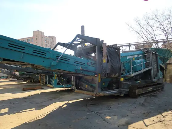 Дробильная установка Powerscreen Warrior 1800 2013 года б/у фото 5