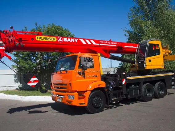 Автокран Камаз 43118 Sany КС-5572А 2026 года новый