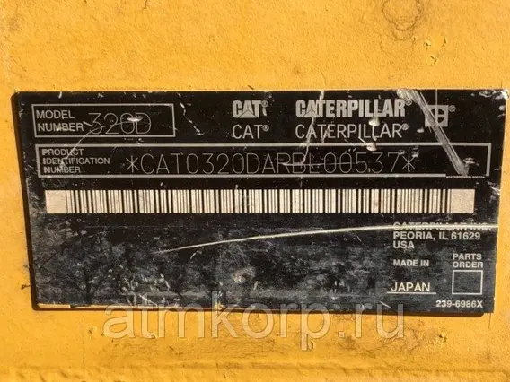 Экскаватор Cat Caterpillar 320DRR 2008 года новый фото 6