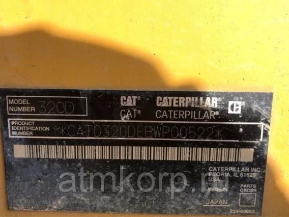 Экскаватор Cat Caterpillar 320DL 2007 года б/у фото 5