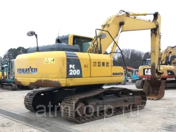Экскаватор Komatsu PC200-8 2006 года б/у фото 3