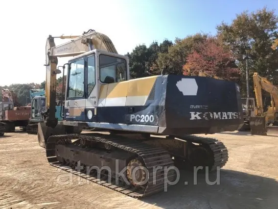 Экскаватор Komatsu PC200-5 1989 года б/у фото 4