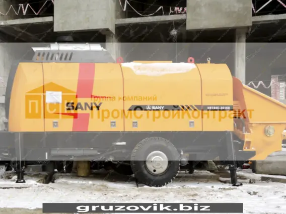 Прицепной бетононасос Sany HBT90C-2016D III 2014 года б/у