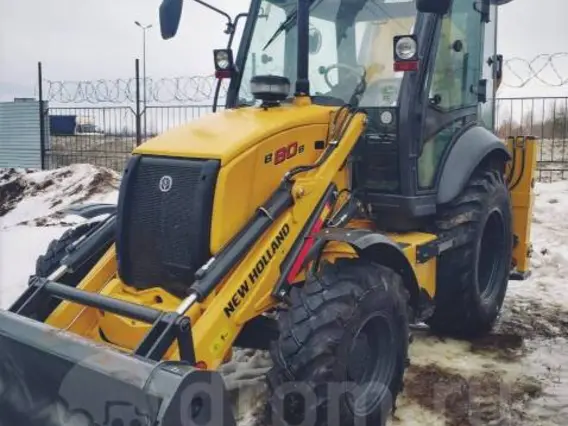 Фронтальный погрузчик New Holland B80 2019 года б/у фото 10
