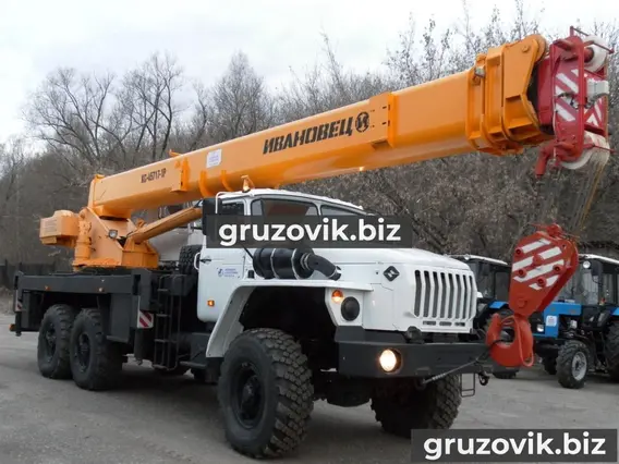 Автокран Урал 4320 2019 года б/у