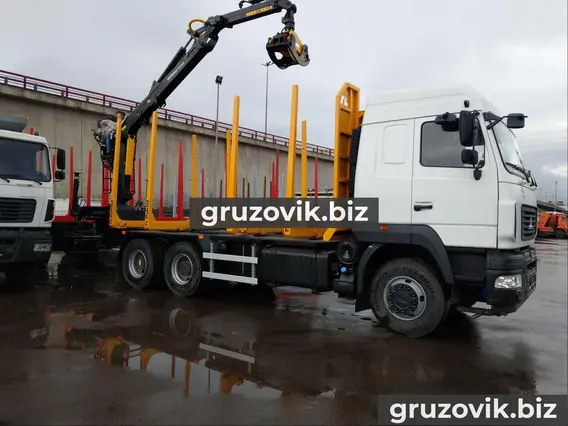 Сортиментовоз с КМУ МАЗ 6312C9-529-012 2018 года новый