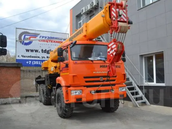 Автокран Камаз 43118 2019 года б/у фото 2