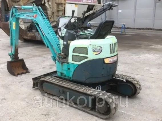 Мини экскаватор Yanmar VIO10-2A год выпуска 2005 наработка 987 мтчс объем ковша 0,02 куб м 2019 года б/у фото 8