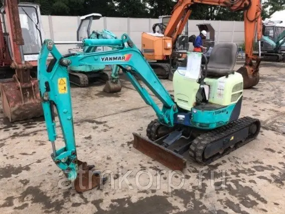 Мини экскаватор Yanmar VIO10-2A год выпуска 2005 наработка 1 725 объем ковша 0,02 куб м глубина копания 1,95 м 2019 года б/у