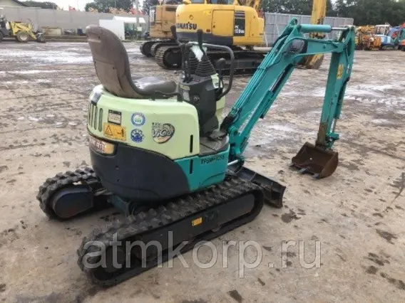 Мини экскаватор Yanmar VIO10-2A год выпуска 2005 наработка 1 725 объем ковша 0,02 куб м глубина копания 1,95 м 2019 года б/у фото 6
