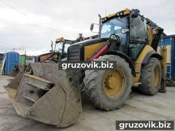 Экскаватор-погрузчик Caterpillar 444E 2006 года б/у фото 5