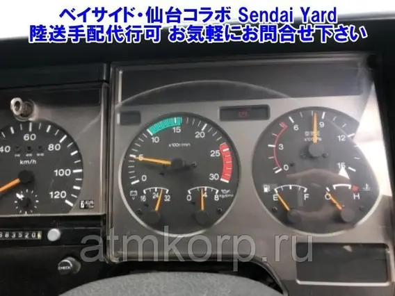 Бетоносмеситель NISSAN Big Thumb кузов CW53AHN 1996 года б/у фото 4