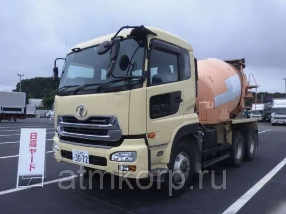 Бетоносмеситель Nissan Quon CW2XL 2007 года б/у