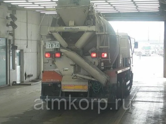 Бетоносмеситель Nissan Truck CW53XHH 2001 года б/у фото 4