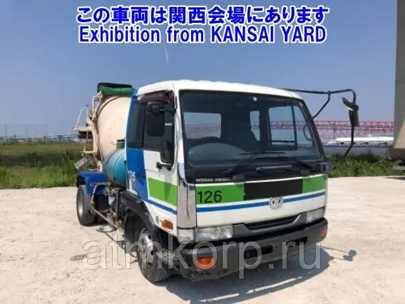 Бетоносмеситель Nissan UD кузов MK211BN 1996 года б/у