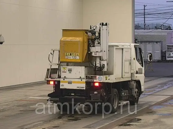 Автовышка Mitsubishi Canter FE73CB 2003 года б/у фото 2