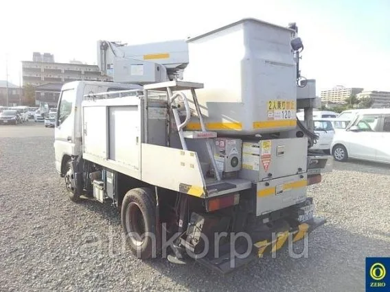 Автовышка Автовышка Mitsubishi Canter кузов FG70EB 4х4 г 2003 вышка Aichi SE08A подъем люльки 10.5 м пробег 207 т.км 2003 года б/у фото 7