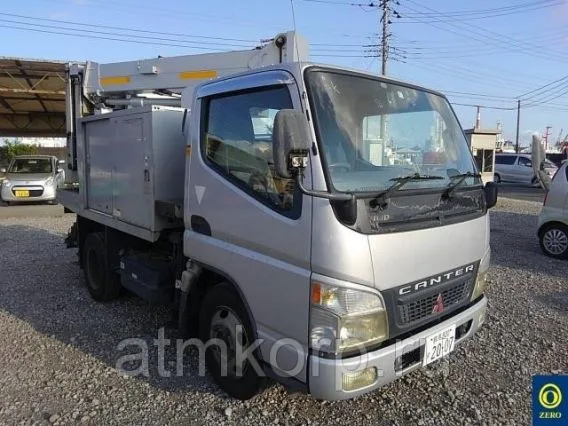 Автовышка Автовышка Mitsubishi Canter кузов FG70EB 4х4 г 2003 вышка Aichi SE08A подъем люльки 10.5 м пробег 207 т.км 2003 года б/у
